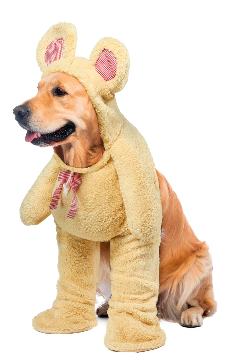 Rubies Walking Teddy Bear Pet Costume for Dogs or Cats, Large - Image 2